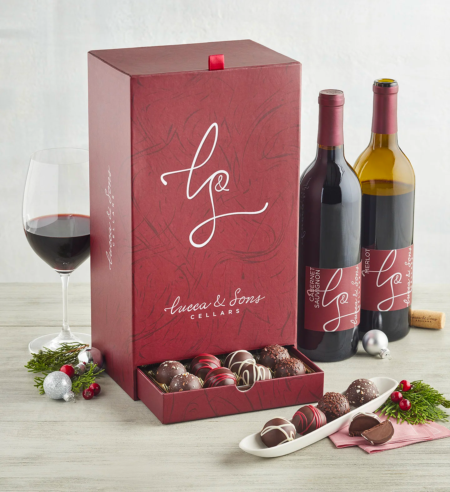 Lucca & Sons Wine Packaging