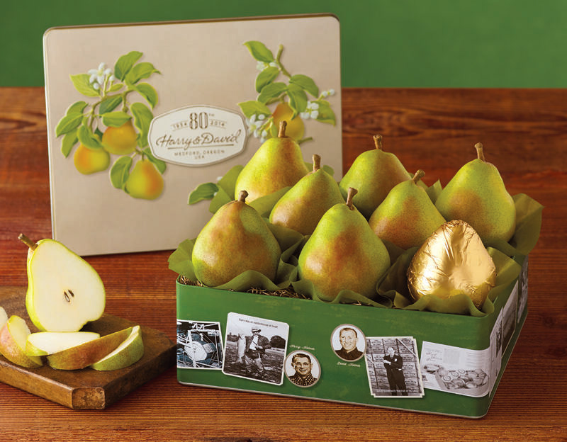 Harry & David 80th Anniversary Tin
