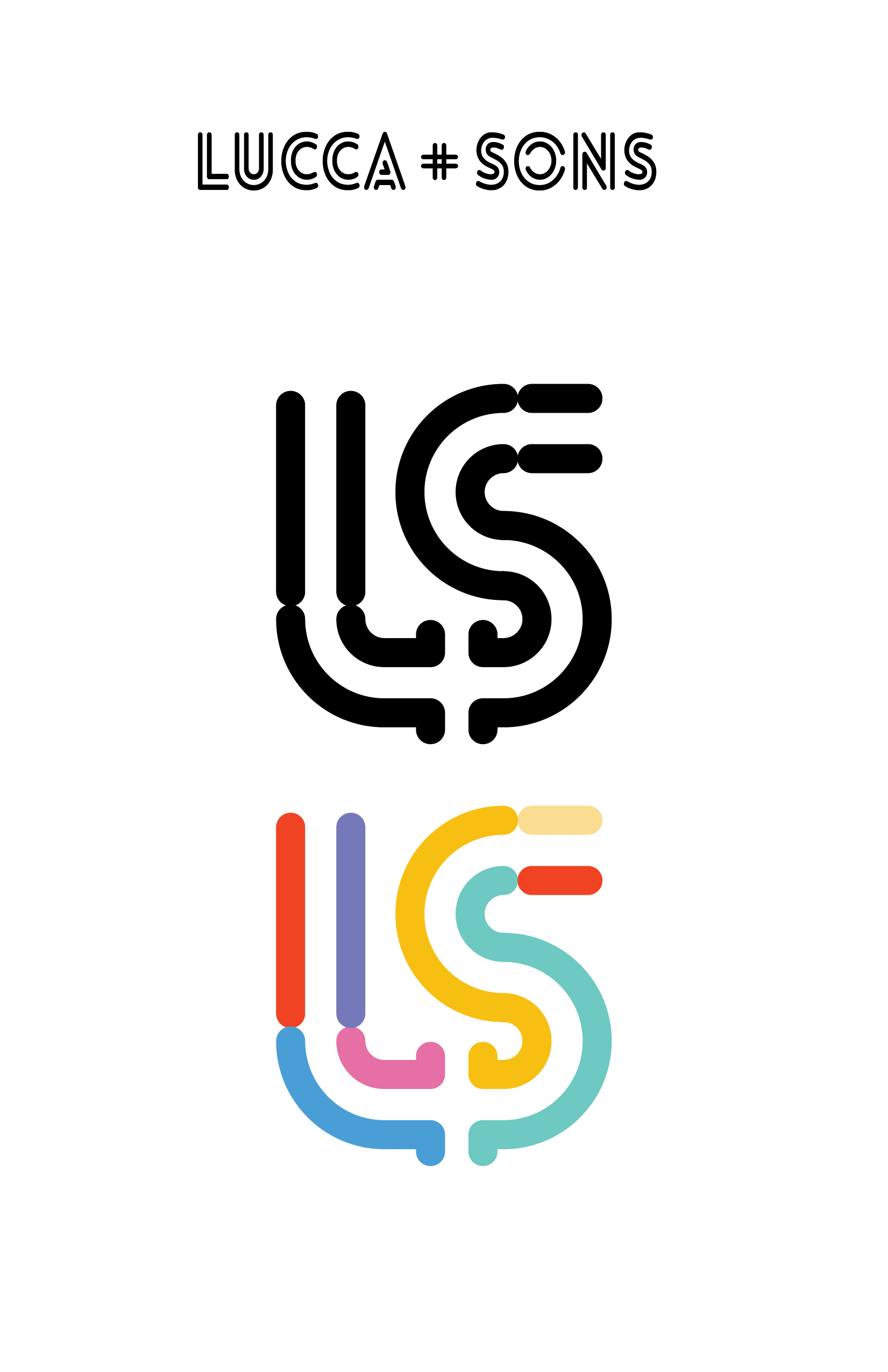 Lucca & Sons Brand Logo Concept