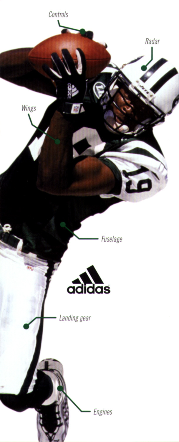Adidas Keyshawn Johnson Autograph Card