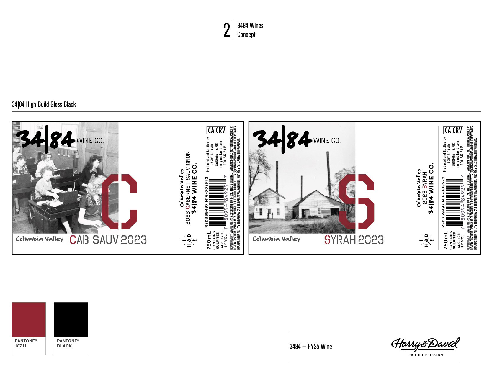 3484 Proposed Wine Brand & Labels