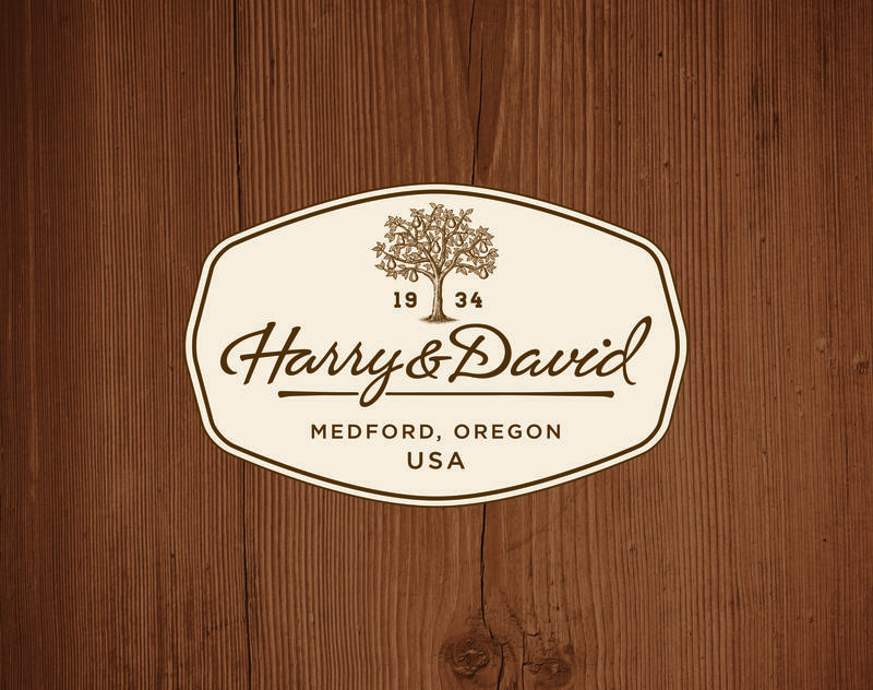 Harry & David Packaing Logo Lockup
