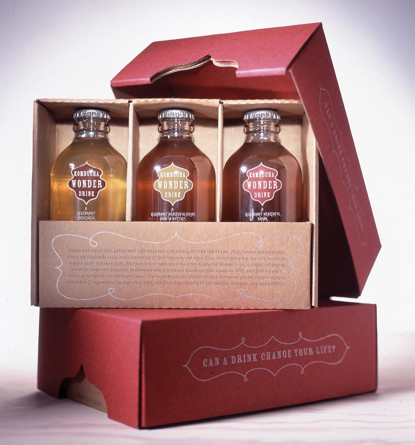 Wonder Kombucha Packaging
