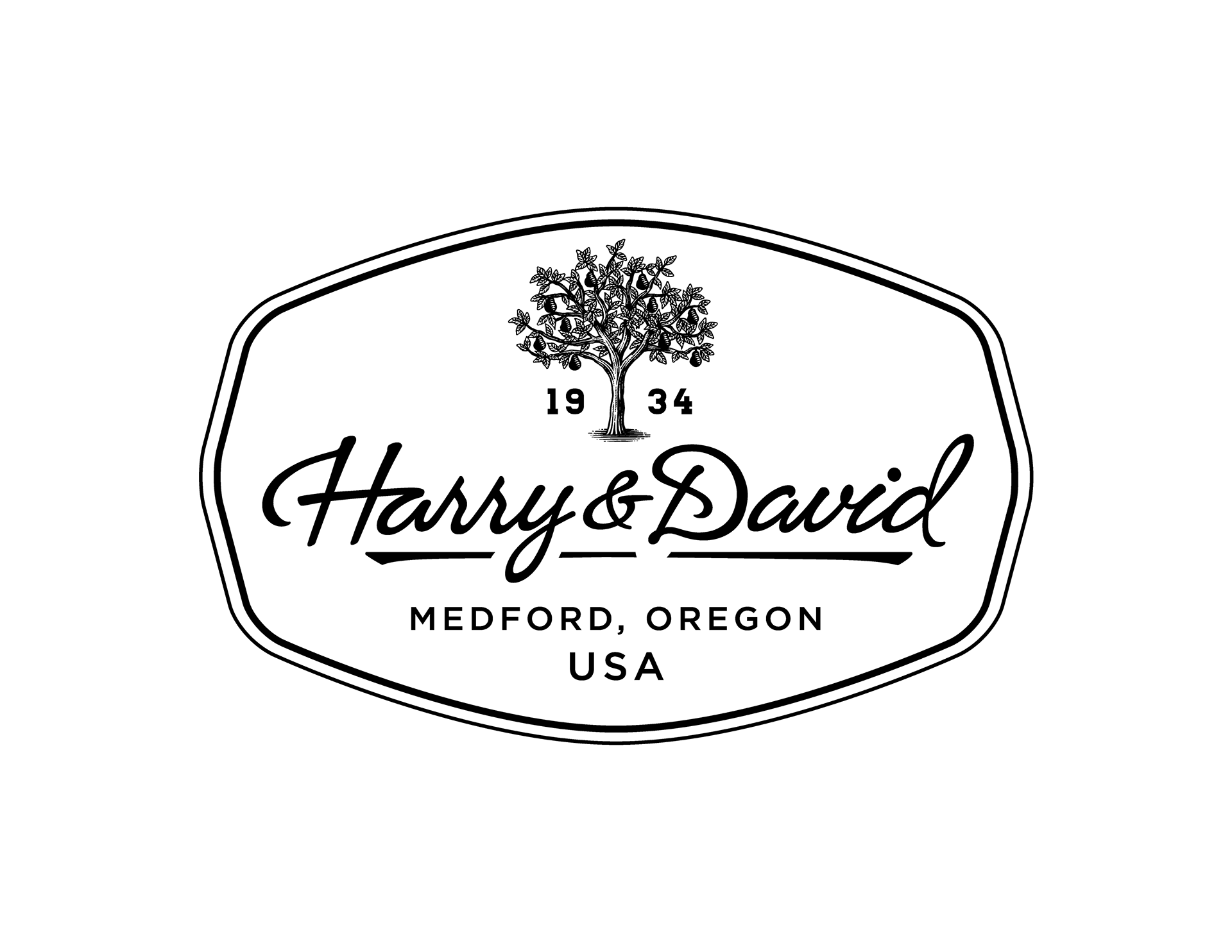 Harry & David Emblem Lockup