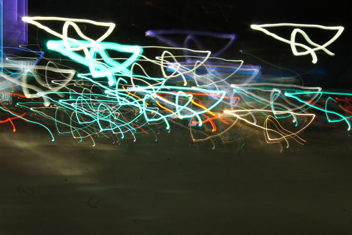 Exposure Shot of Lights