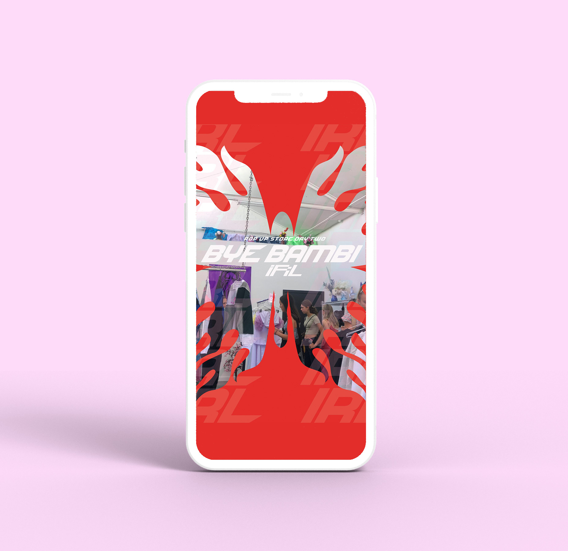 Pop Up Day One Instagram Story