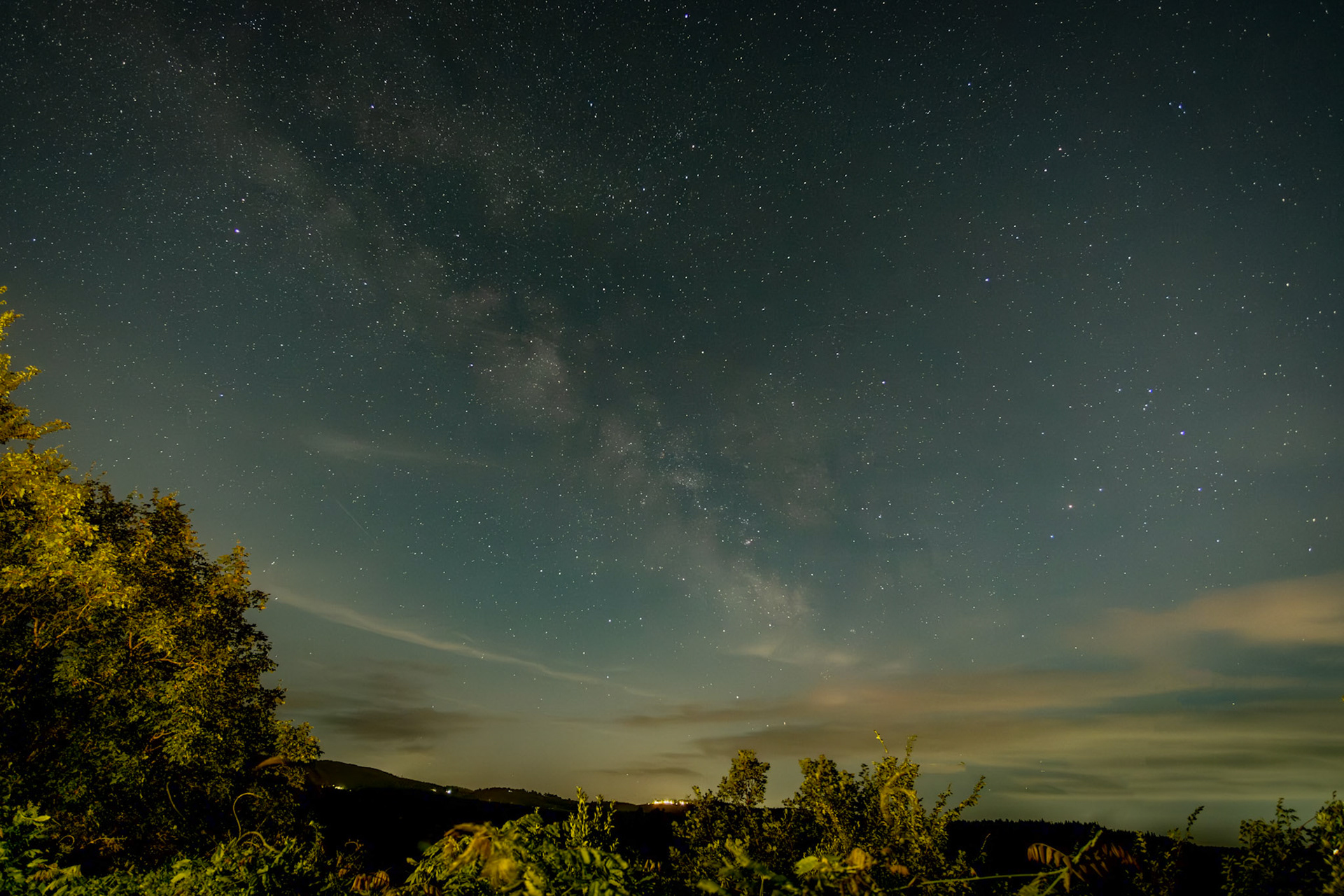 Milky Way in Tuscany