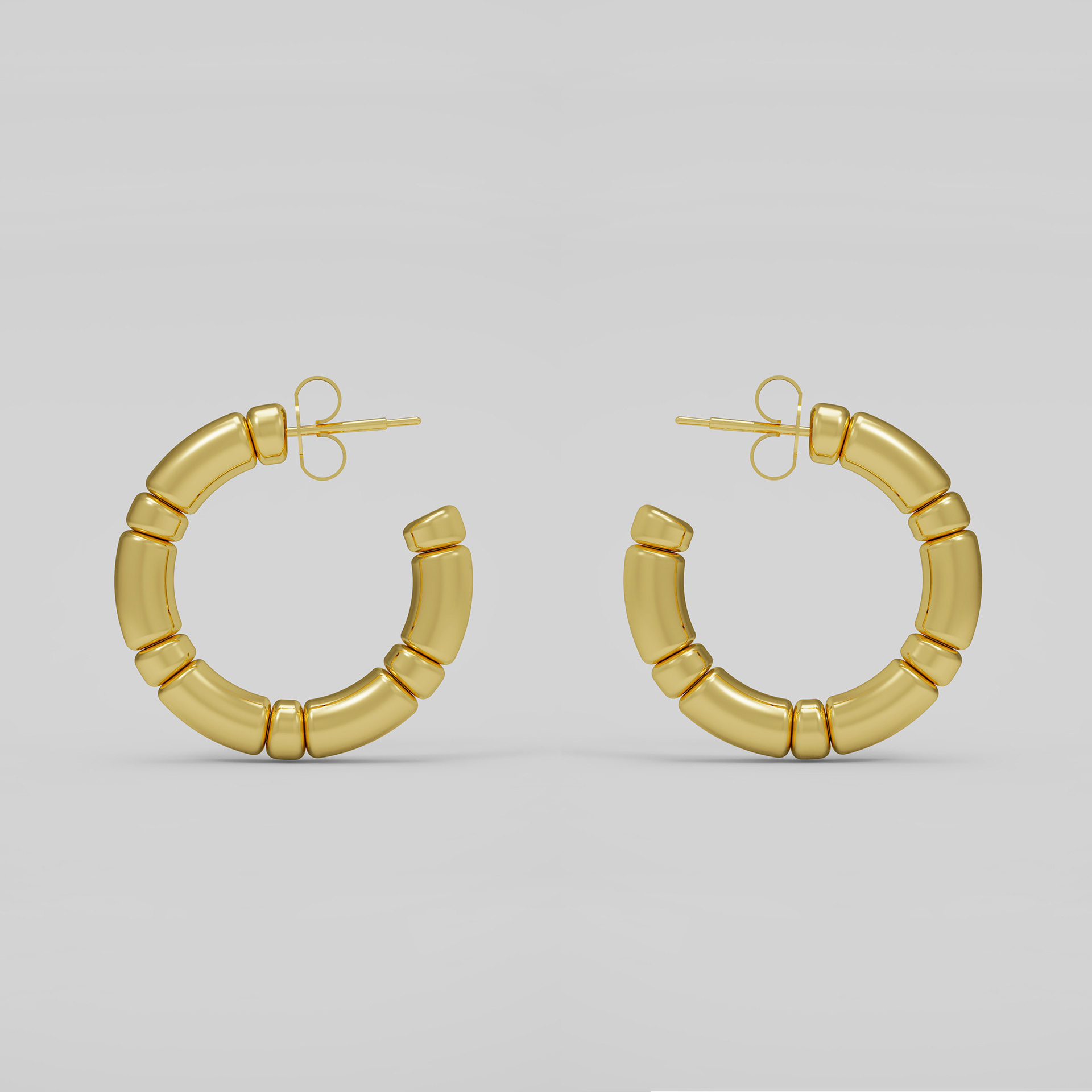 CREOLE IN YELLOW GOLD