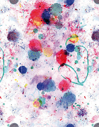 Hand painting digitally retouched for Desigual. 2017