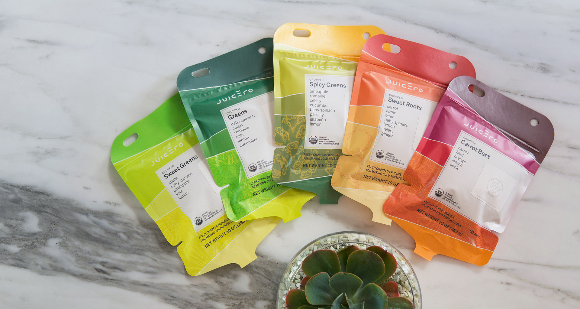Kristine Arth Creative Direction & Graphic Design Juicero Packaging