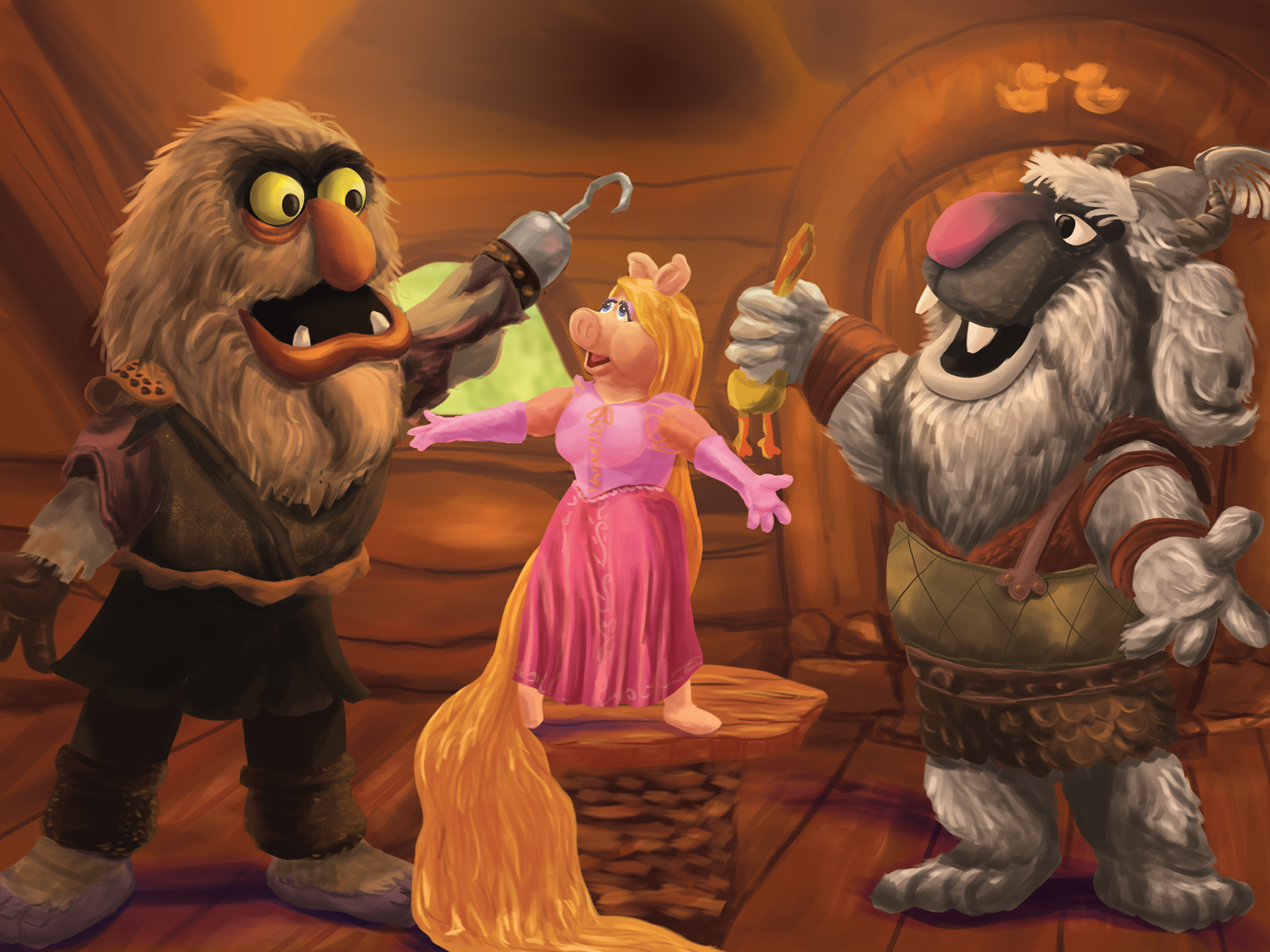 "I've Got a Dream" sung by Sweetums, Doglion, Pigunzel