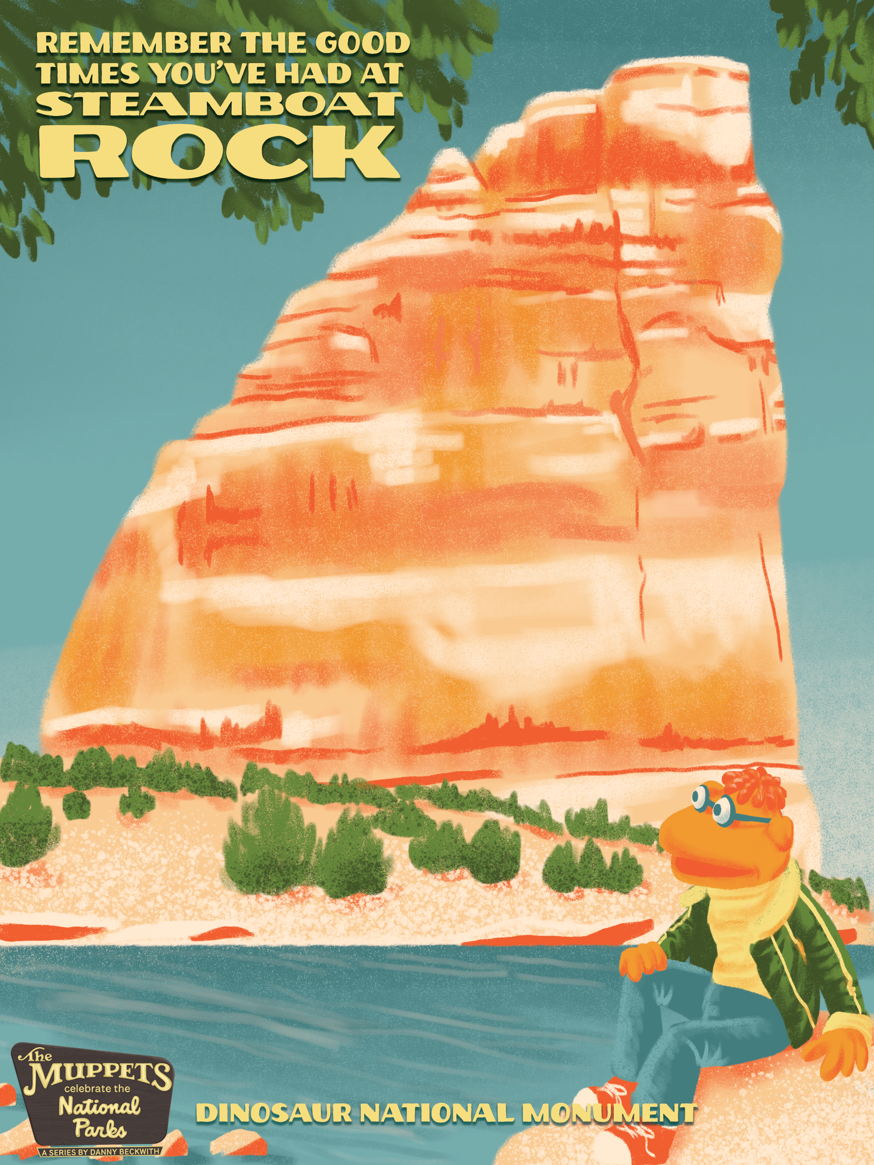 Steamboat Rock - Dinosaur National Monument