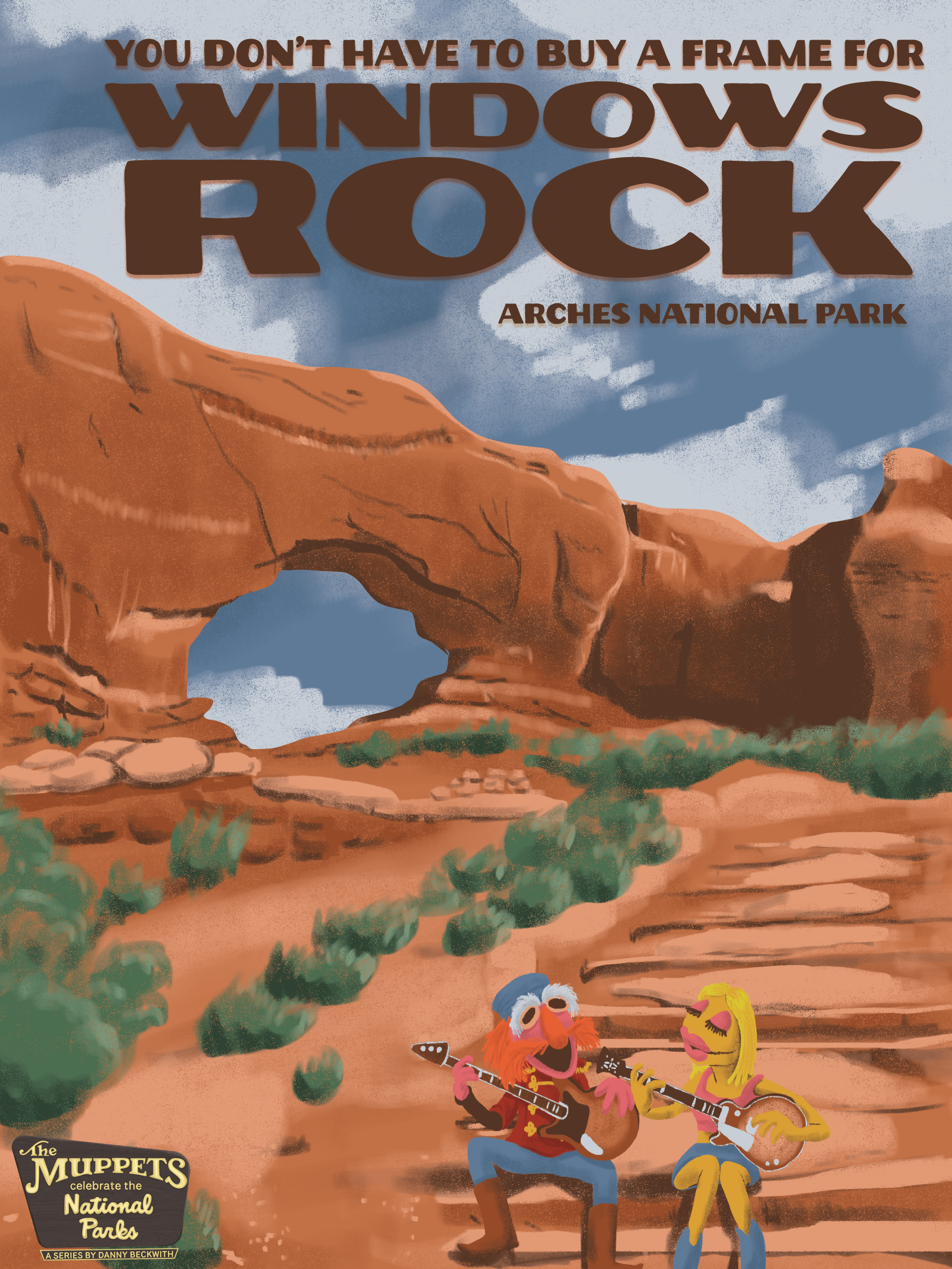 Windows Rock - Arches
