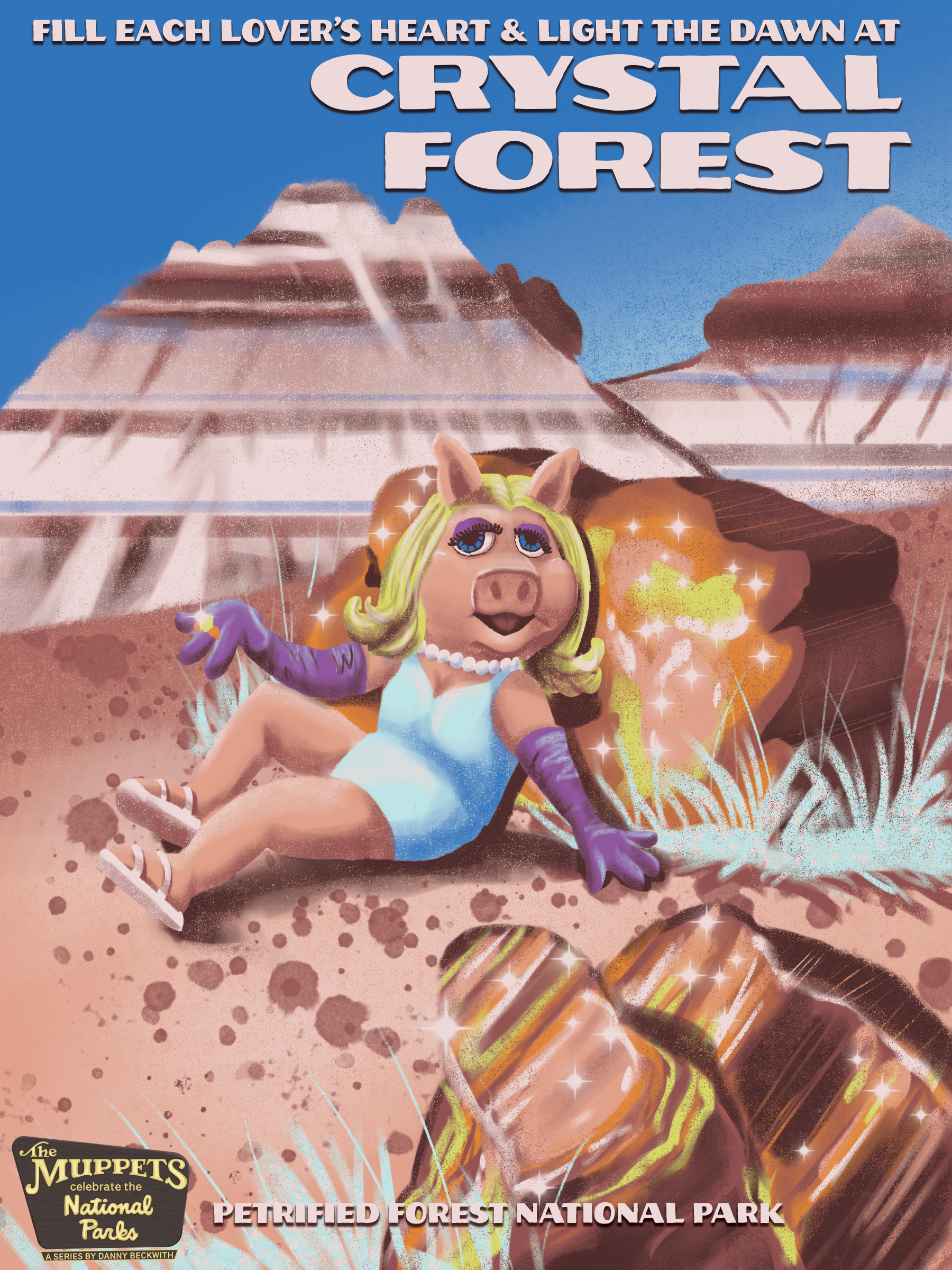 Crystal Forest - Petrified Forest NP