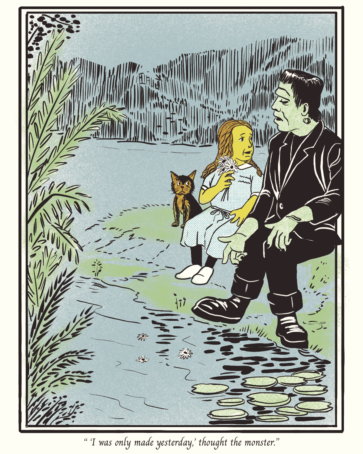 The Monster Meets a Friend