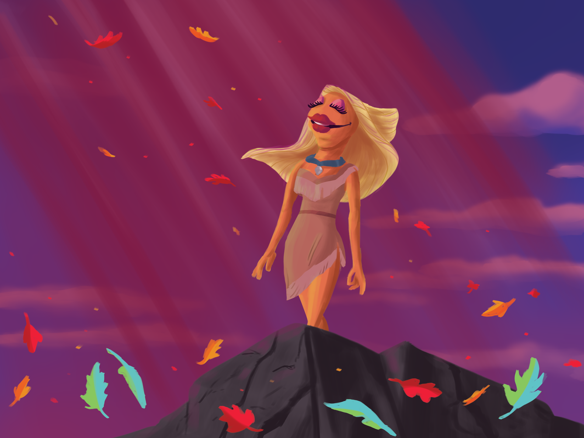 "Colors of the Wind" sung by Janice as Pocahontas