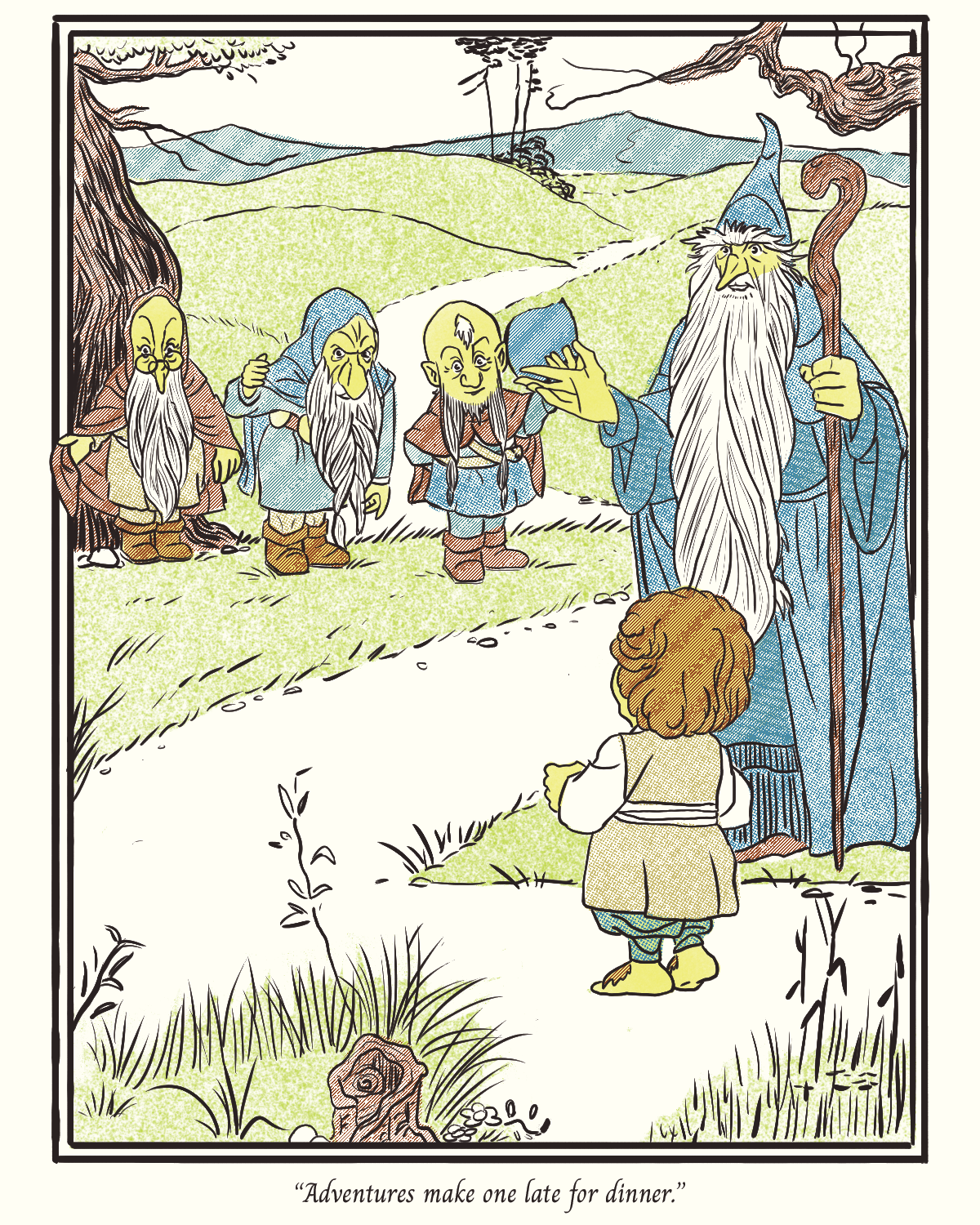 The Council with the Dwarves
