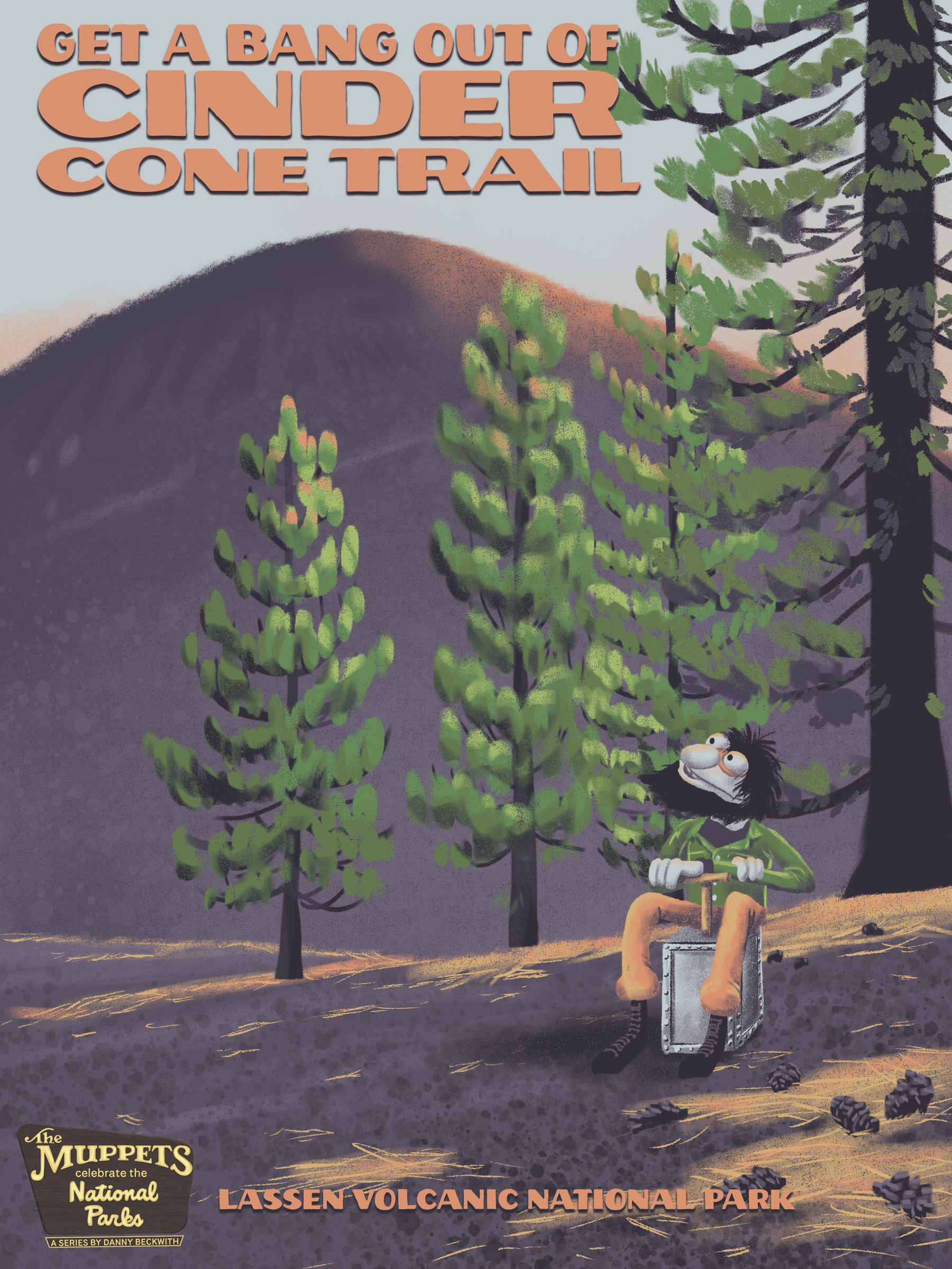 Cinder Cone - Lassen Volcanic