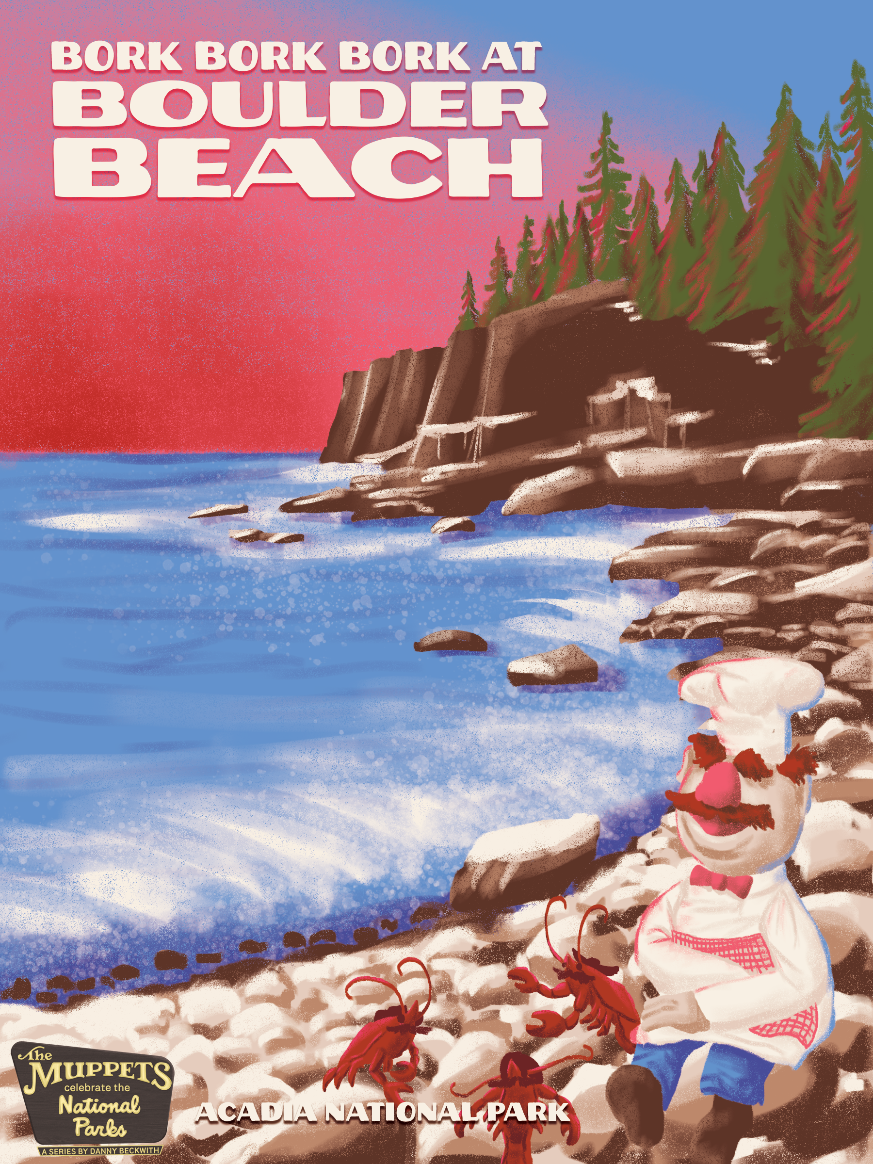 Boulder Beach - Acadia NP