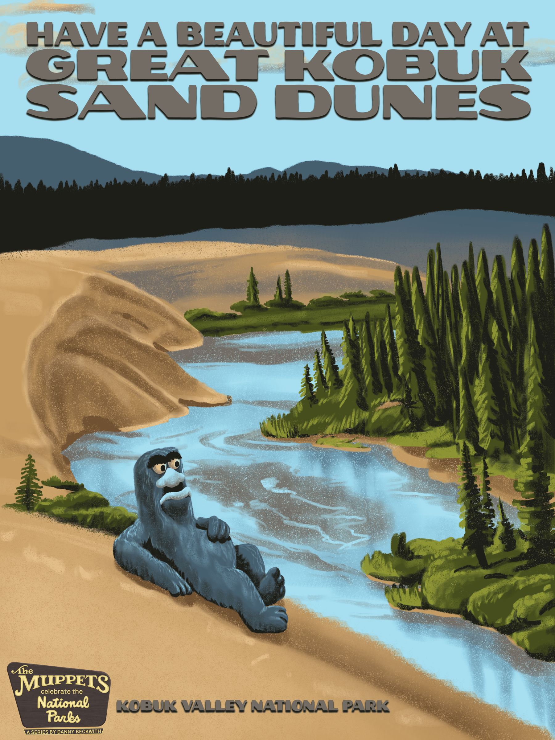 Great Kobuk Sand Dunes - Kobuk Valley NP