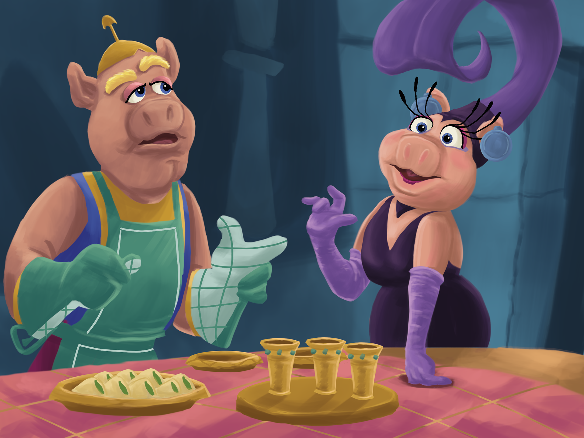 "Snuff Out the Light" sung by Piggyzma and Kronk Hogthrob