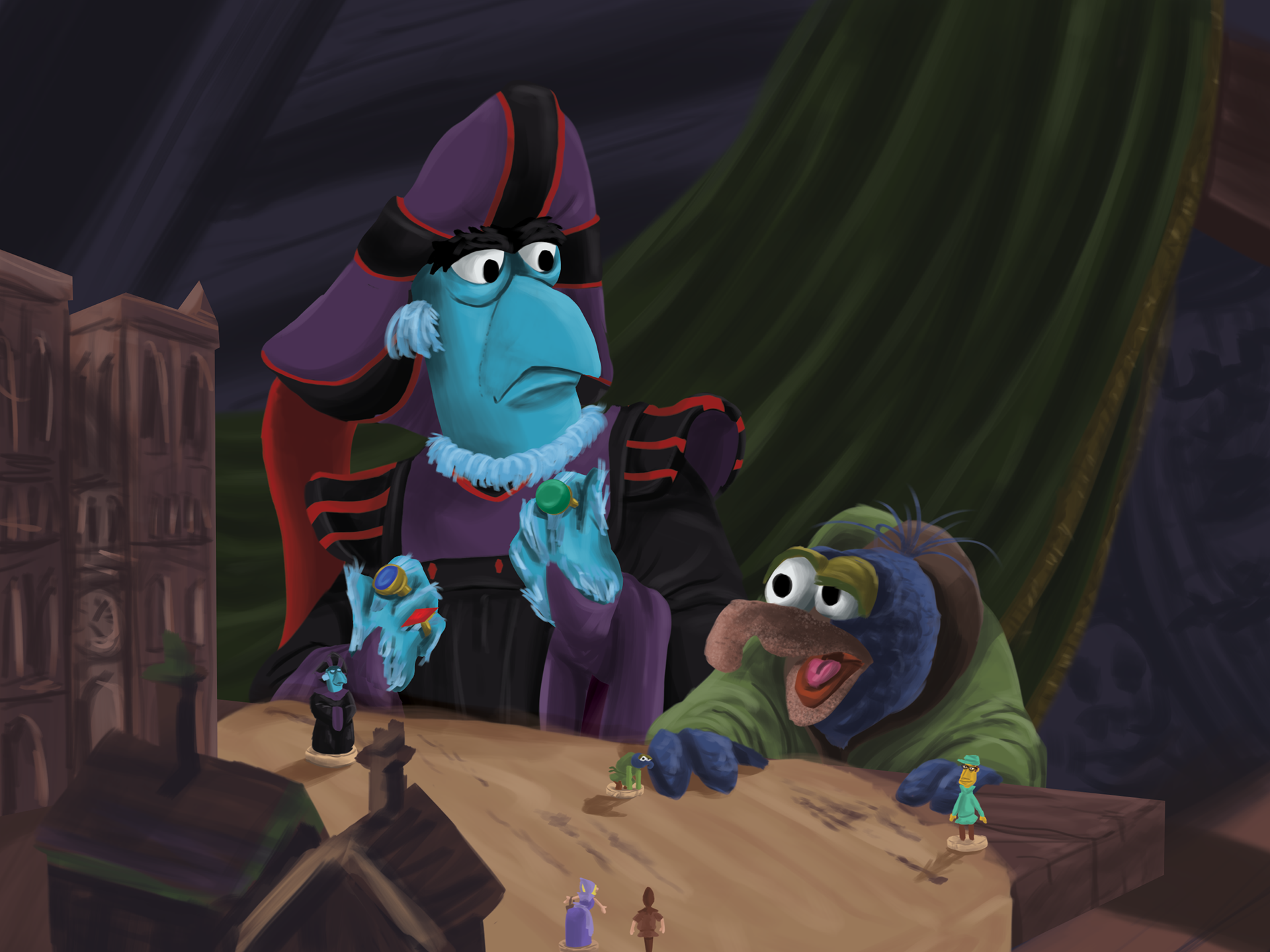 "Out There" sung by Sam Frollo and Quasigonzo