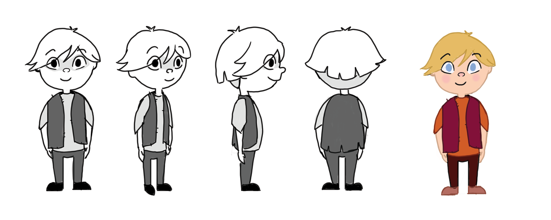 Boy turnaround