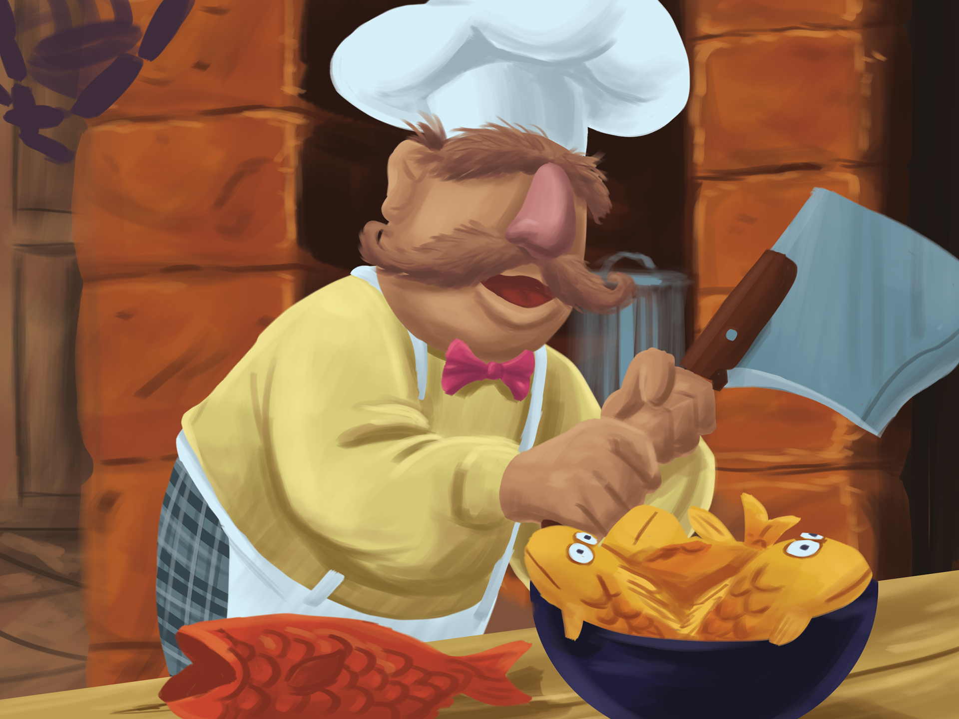 "Les Poissons" sung by Swedish Chef