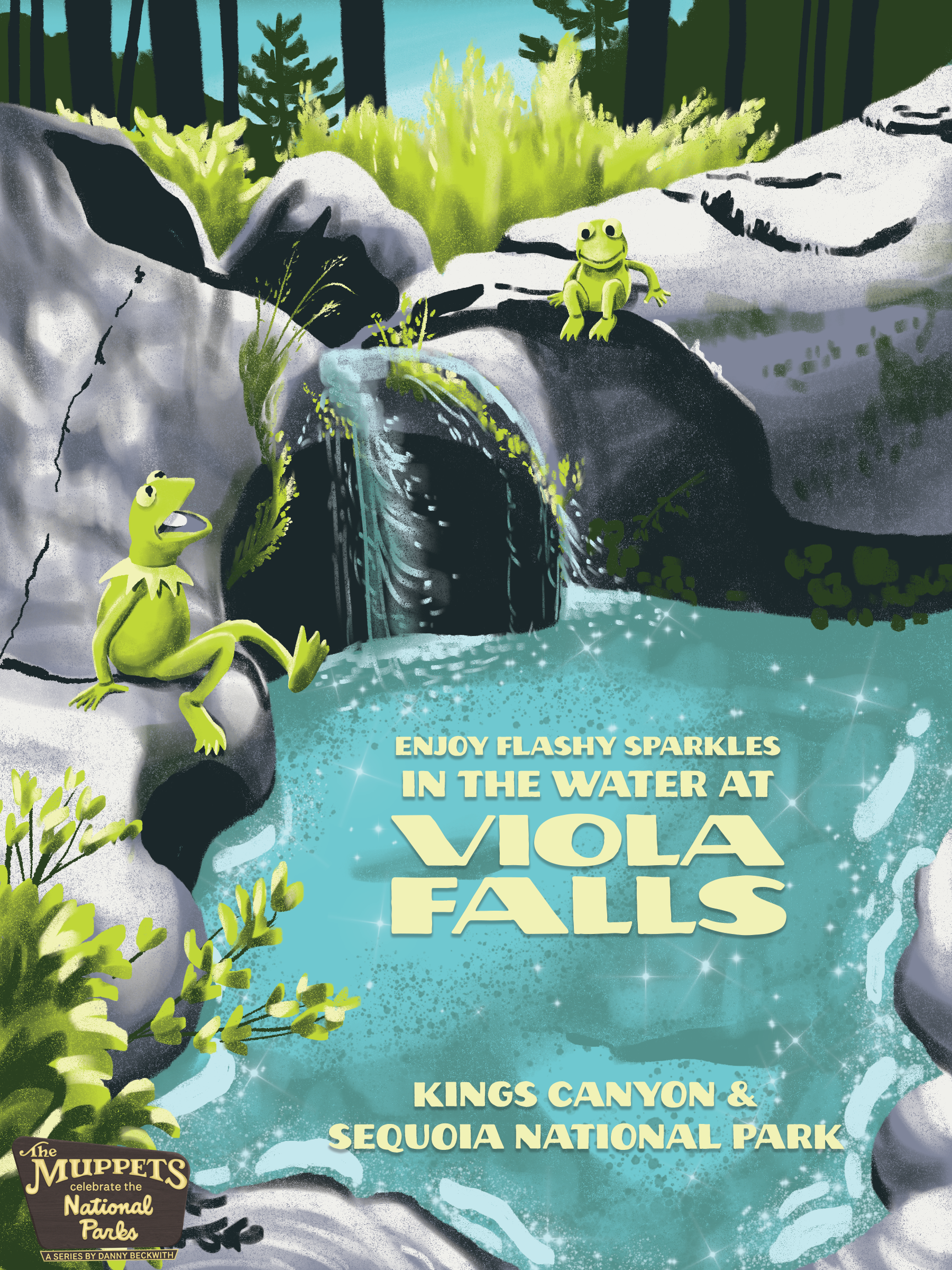 Viola Falls - Kings Canyon & Sequoia