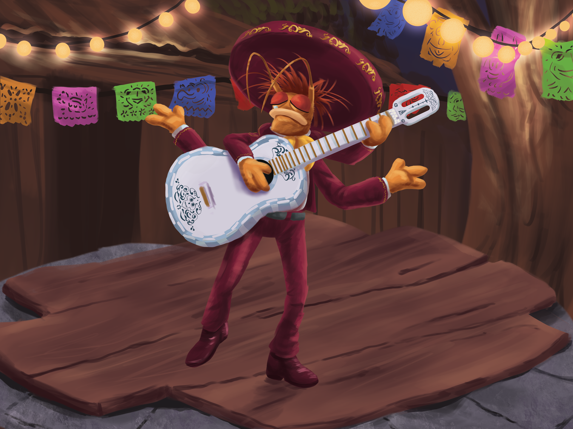 "Proud Corazon" sung by Pepe