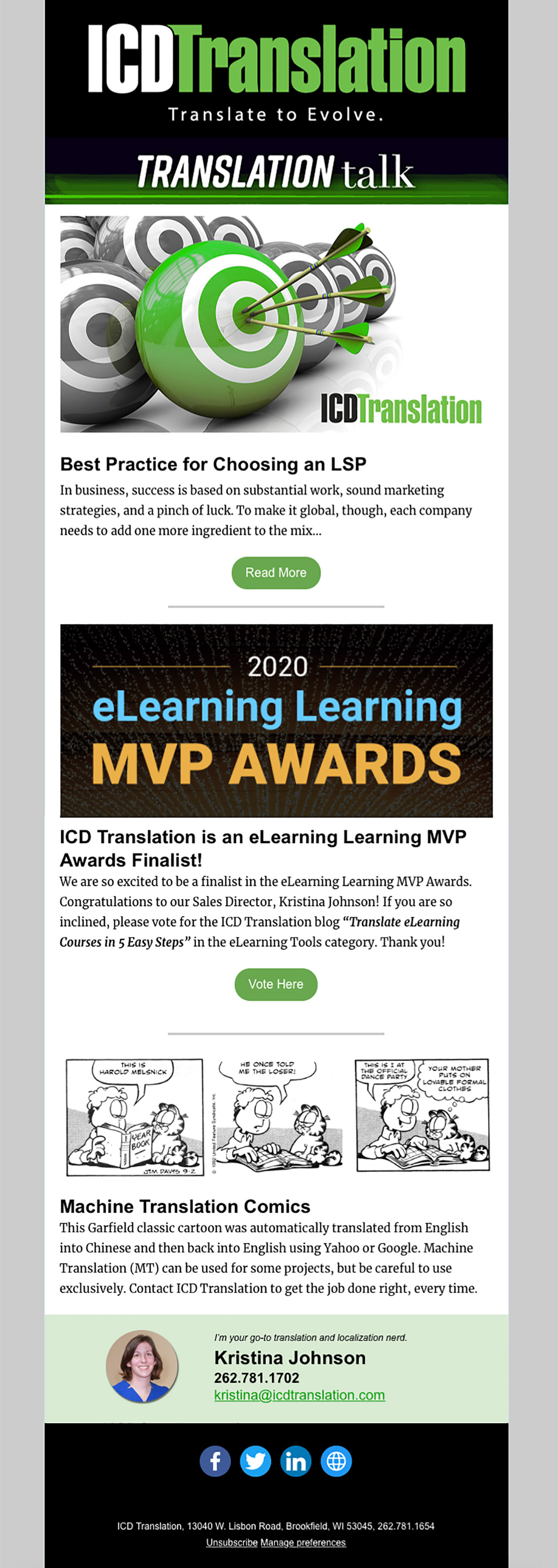 Newsletter Email #2