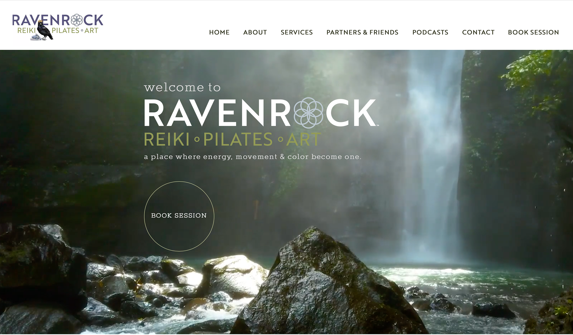 Ravenrock Landing Page
