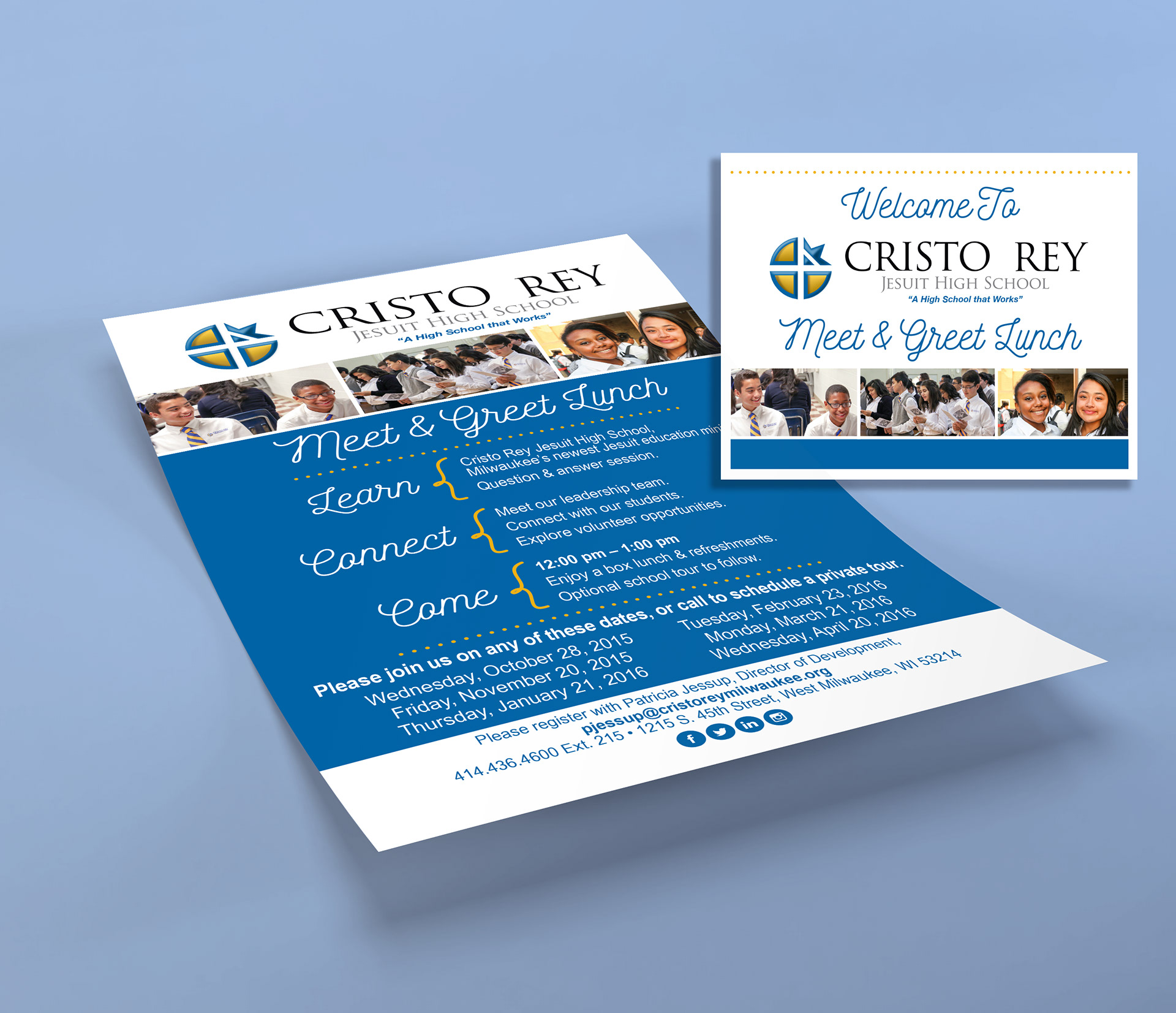 Donor flyer. Concept, Art Direction and Design