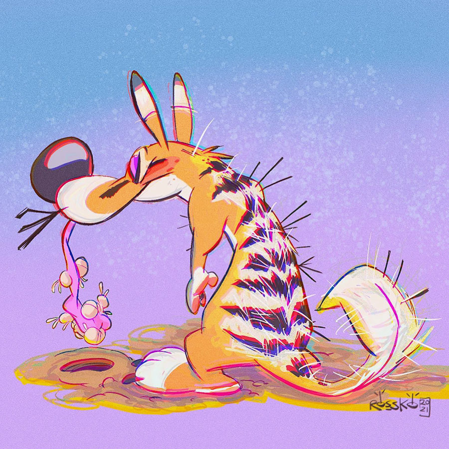 Numbat - Personal Illustration - 2021