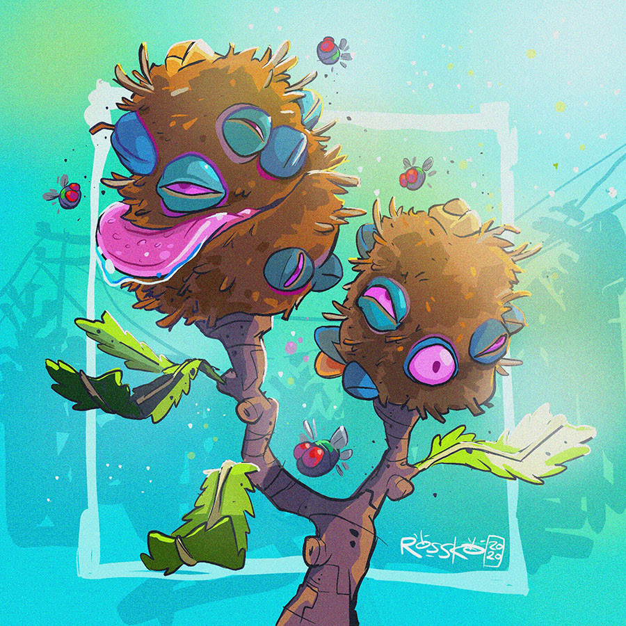 Banksia 2 - Personal Illustration - Digital - 2020