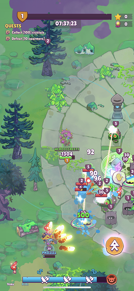 Screenshot of environment art in game