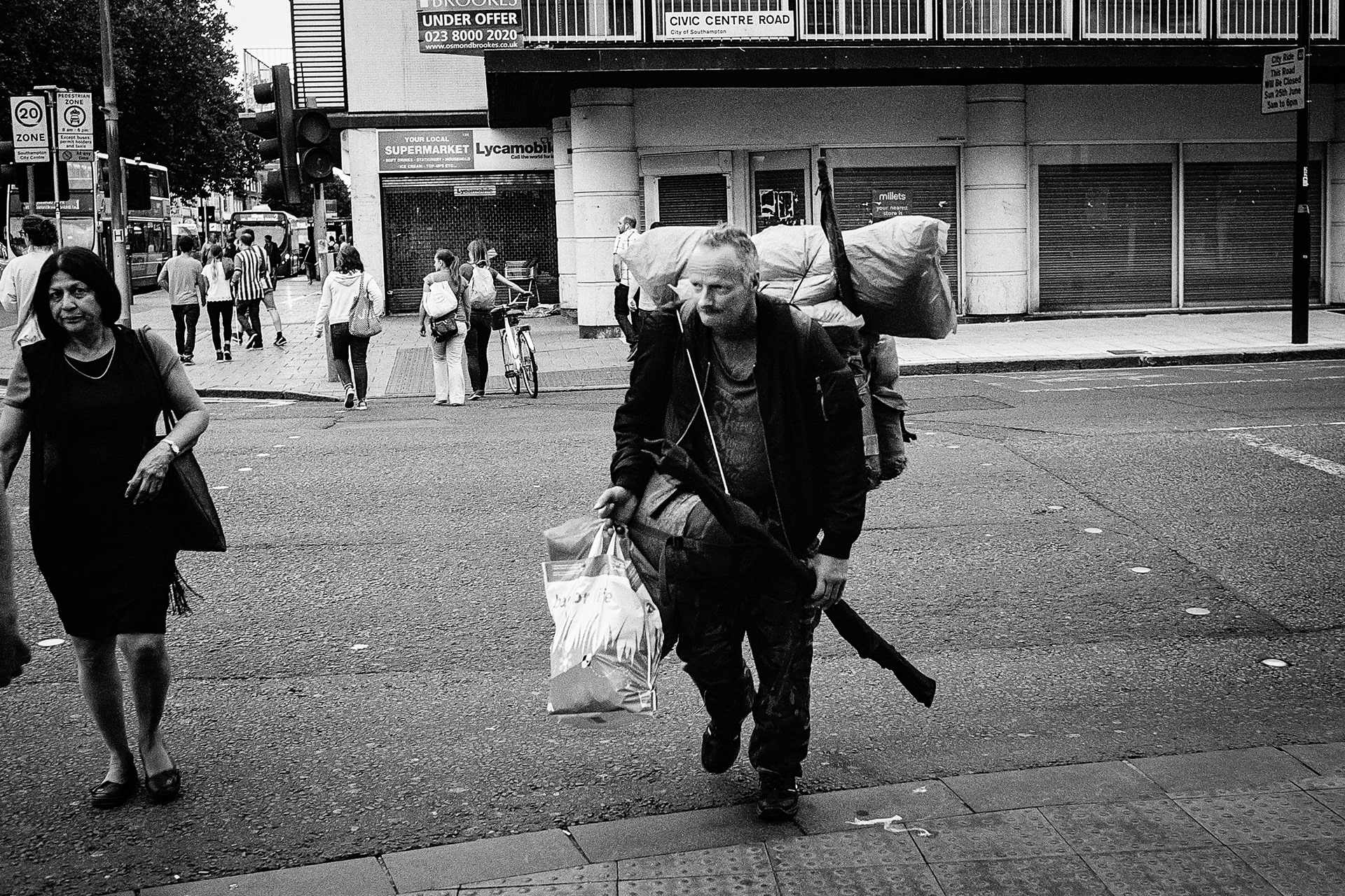 Mobile Home, Southampton, UK