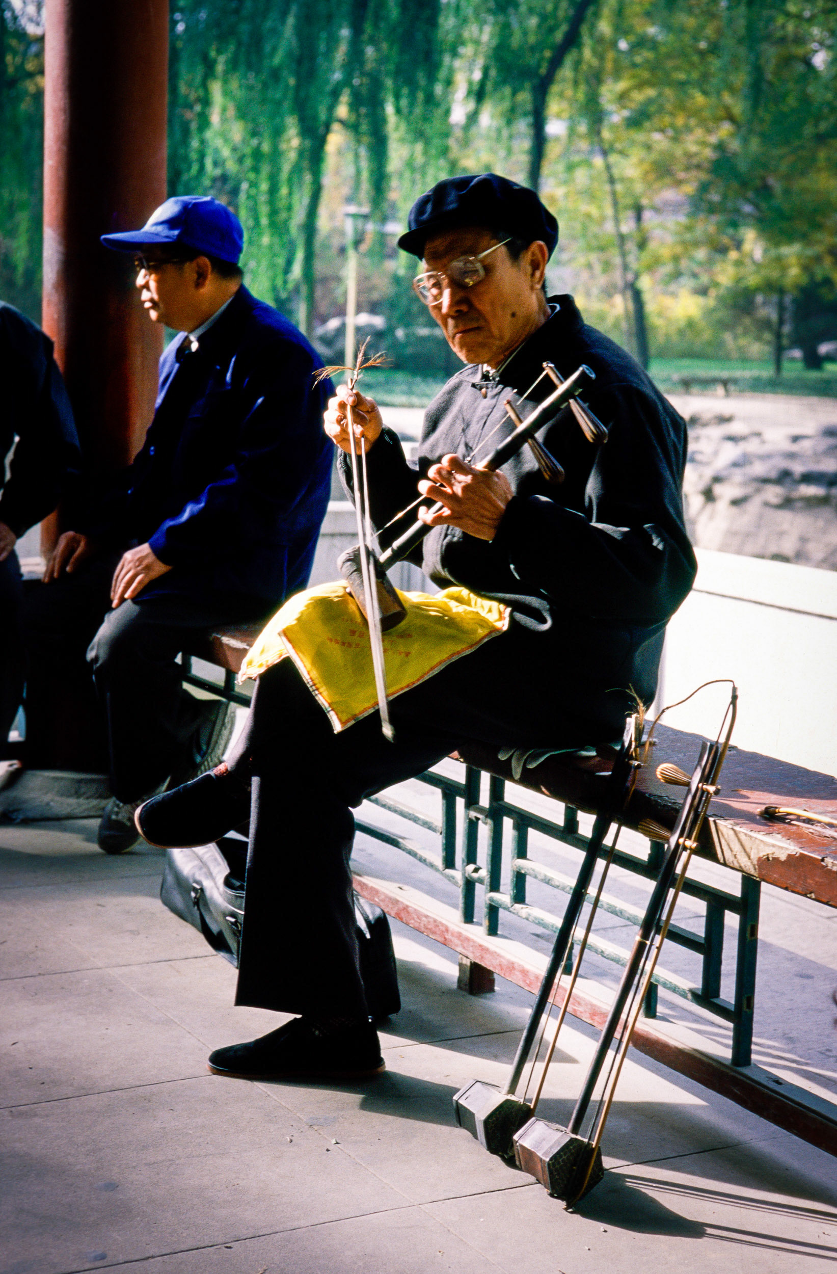 Violin Player, Beijing, China
