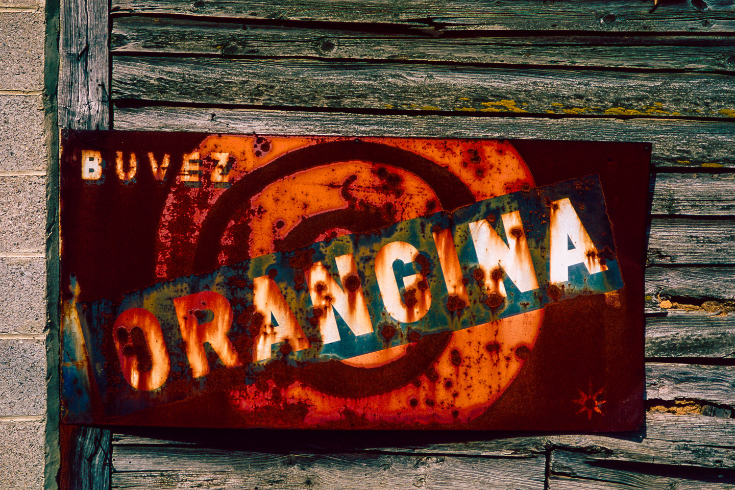 Orangina Sign, Normandy