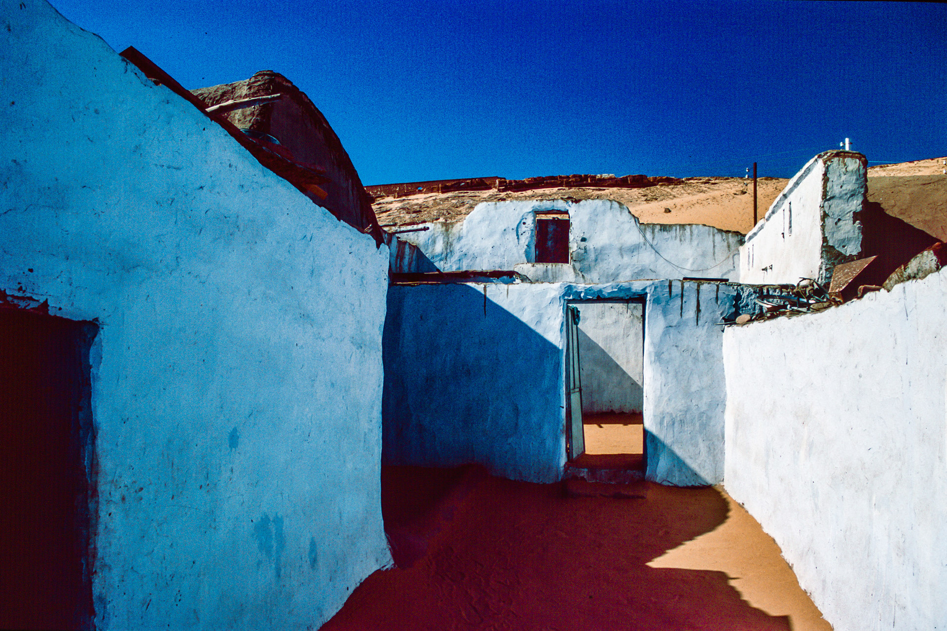 Courtyard, Nubian village, Nile region, Egypt