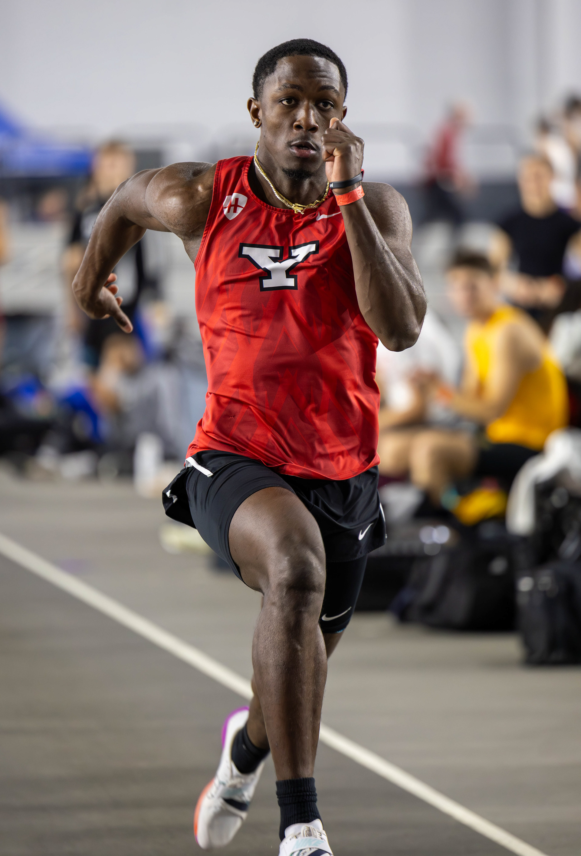 Youngston State sophomore Brandon Hutchinson  Eclipses 5,000 Points in Heptathlon at the Lenny Lyles Invitational on January 31st, 2026