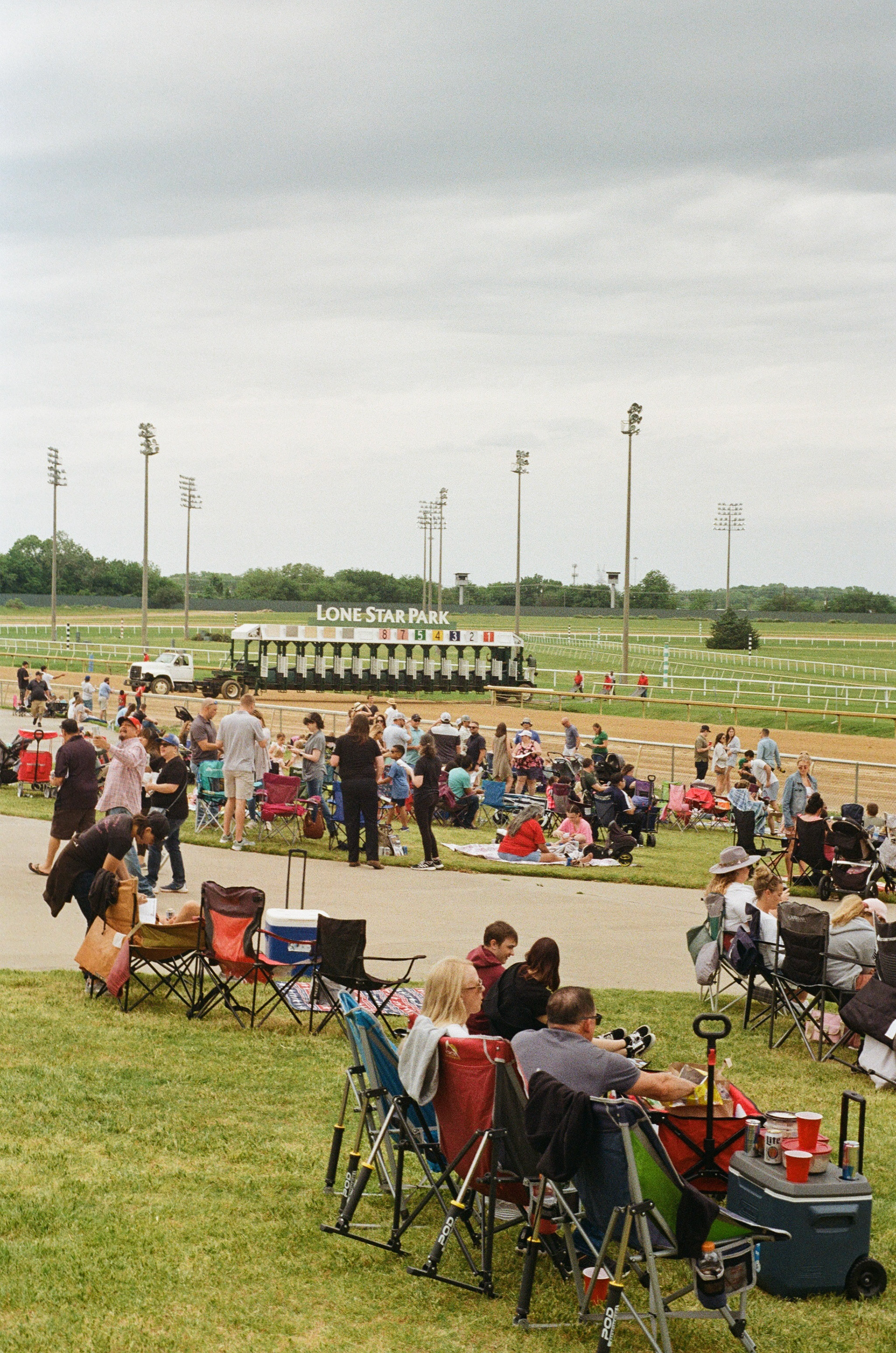 Lone Star Park on 35mm