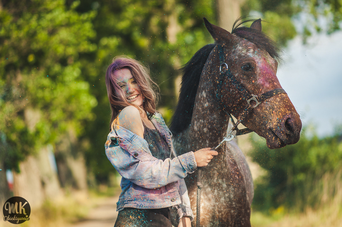 Festiwal kolorów w stajni