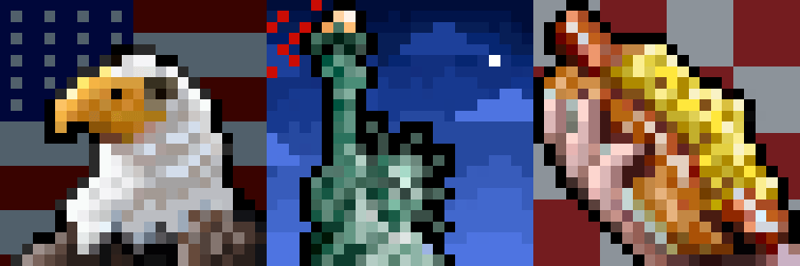 American Slot Machine Low-Resolution