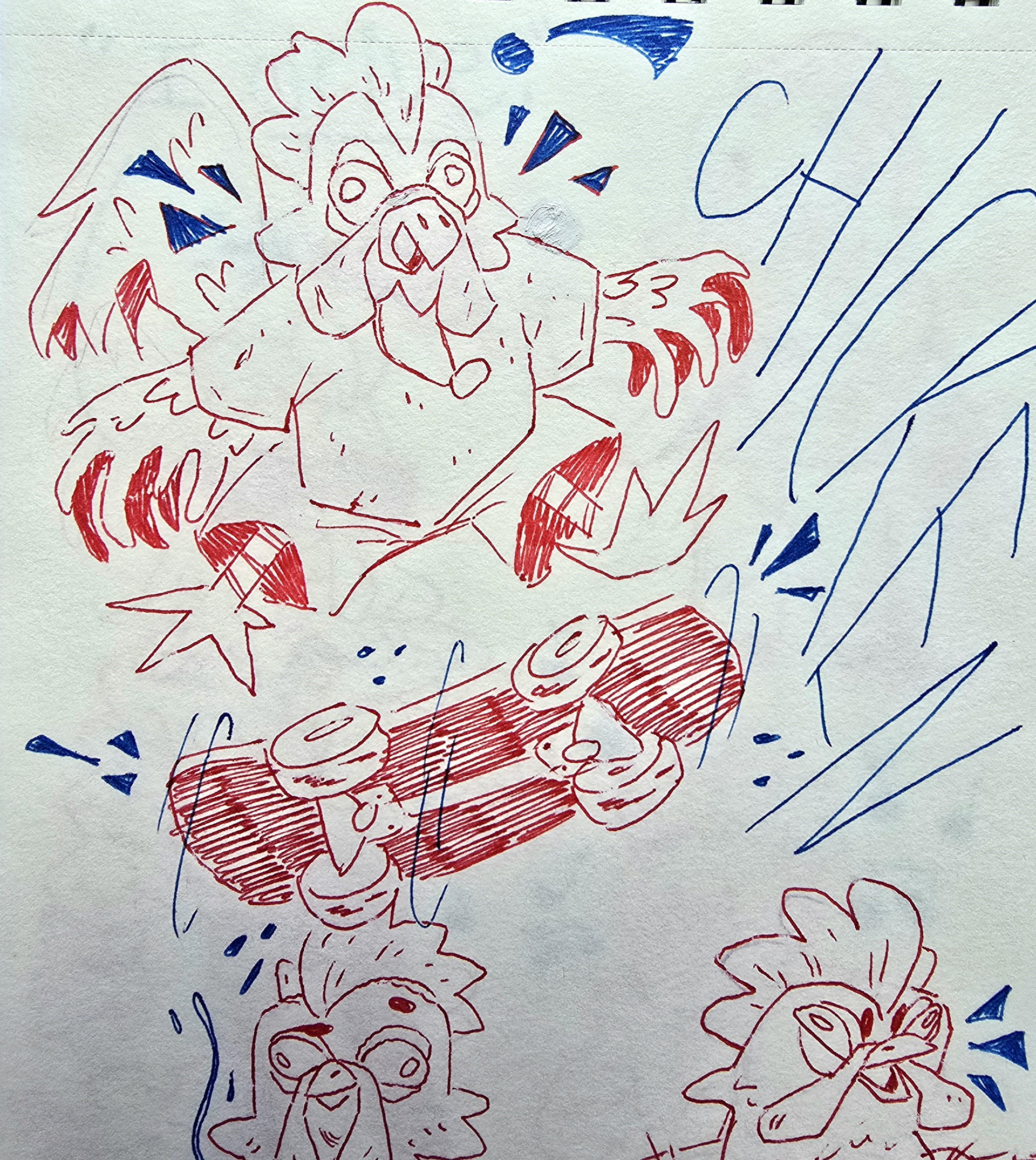 Kickflippin' Chicken