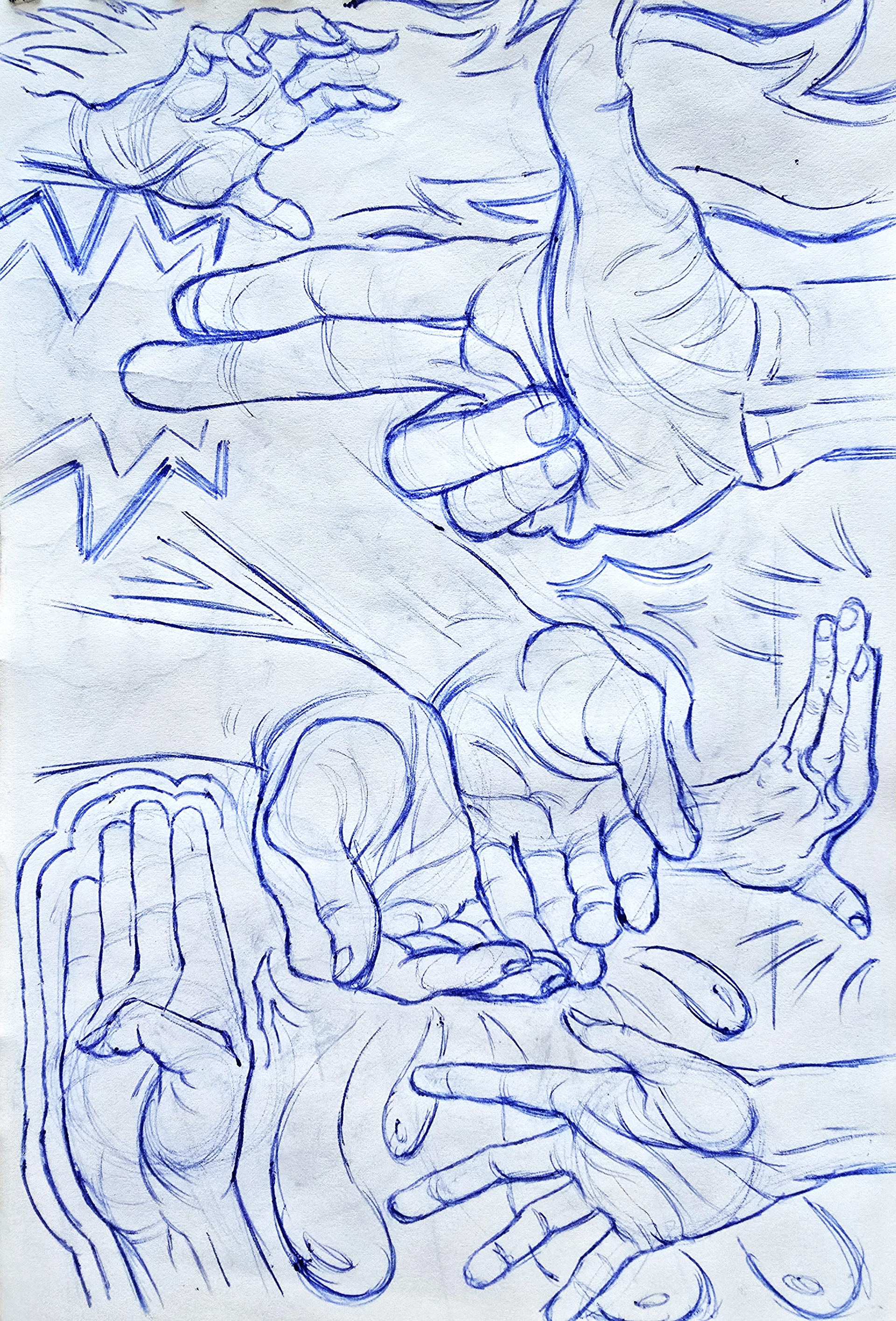 Blue Hands 2