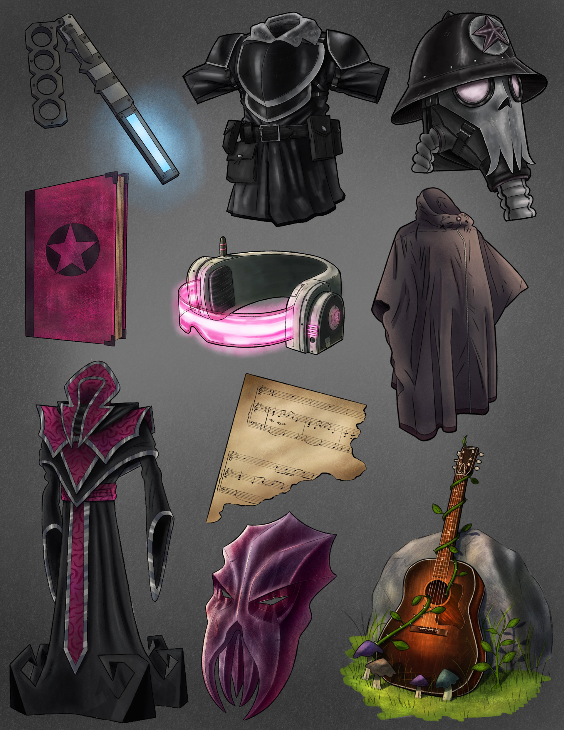 Rush 2112 Props