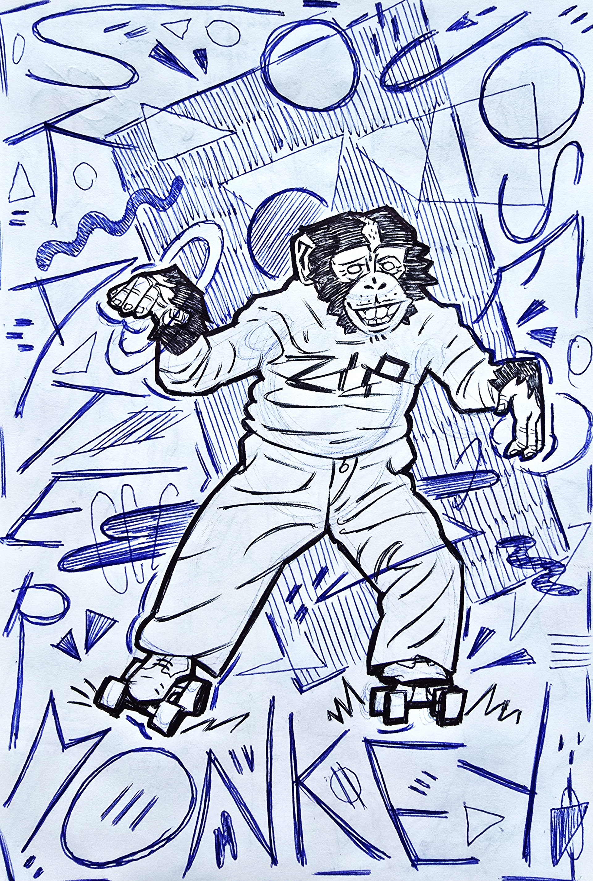 Skater Monkey