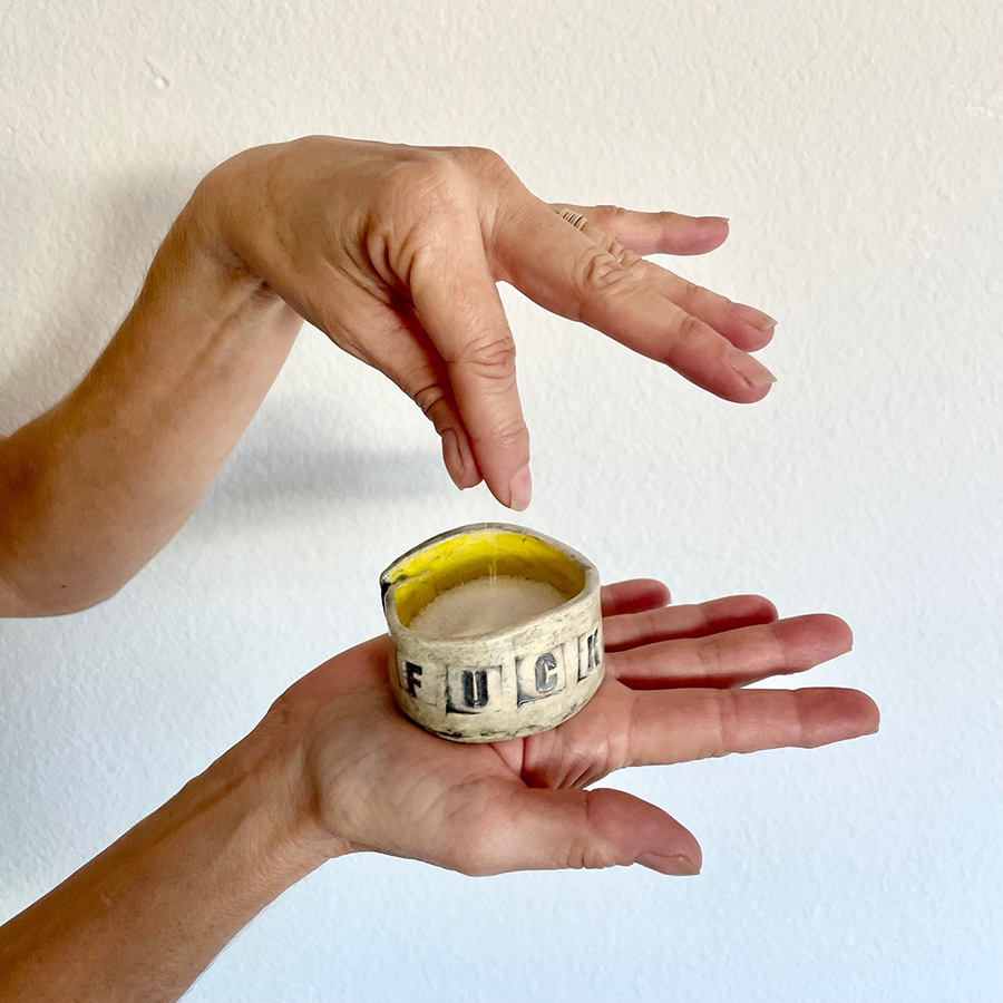 $35 salt pot 2.25"x2.25"