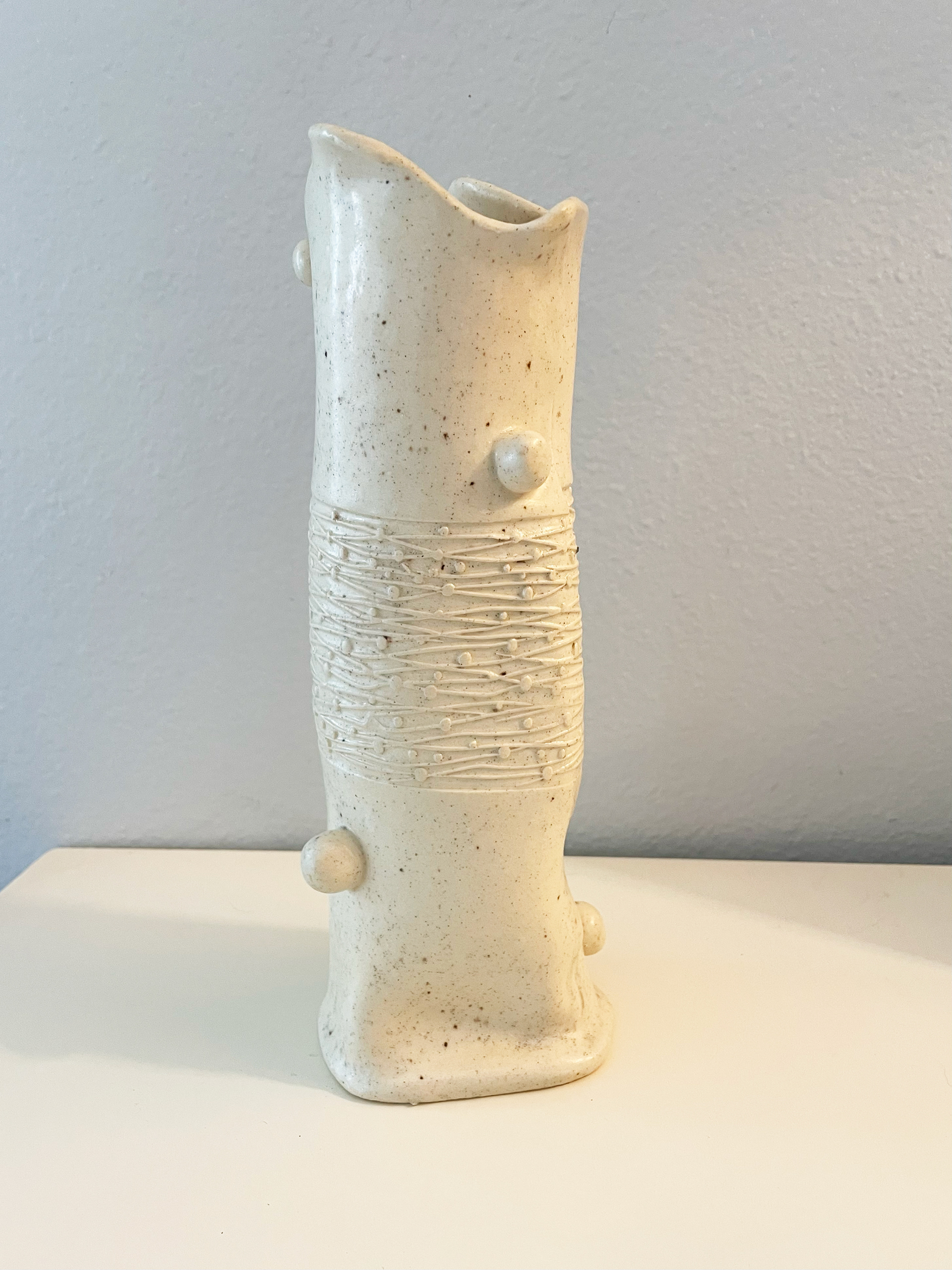 $50 vase 9"x3" 